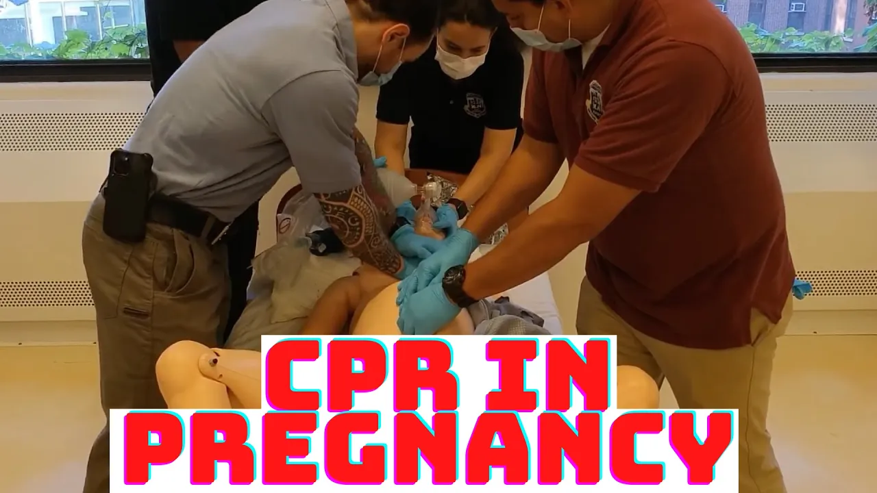 How to perform CPR for Cardiac Arrest in Pregnancy with Left Uterine Displacement Technique?