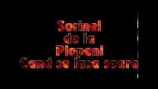 sorinel de la plopeni cand se lasa seara