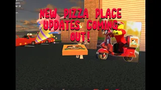 NEW PIZZA PLACE UPDATES COMING