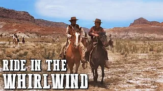 Nicholson's Wes rides into the crosshairs in Ride in the Whirlwind (1966) — play along as the cowhand outlaw trio flee the law.