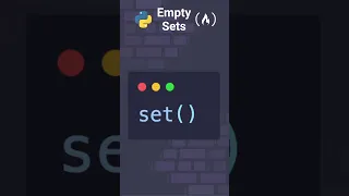 How to create an empty set in Python