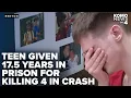 WATCH Chase Jones sentenced for 112mph crash that killed mother 3 children