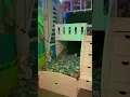 Triple bunk bed with stairs