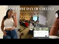 LAST FIRST DAY OF COLLEGE VLOG Senior Year University of Maryland Notion Tour for College