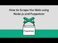 Puppeteer Web Scraper Browser Setup
