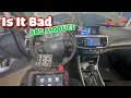 What caused all light on dash board to pop on Honda Accord 2013 to 2017
