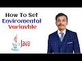 How to Set Environmental Variable in Java in