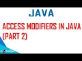 V47 Access modifiers in Java Part 2
