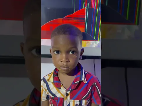 See how he broke my television of 200k 😭😭😭😭😭 children