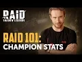 RAID Shadow Legends Champion Stats Explained ATK DEF SPD CRIT and More Guide