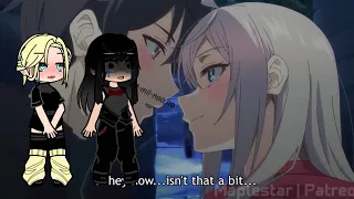 why are you getting out from there react to mii noo as kuze masachika roshidere maplestar