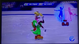 Mario And Sonic At The Sochi 2014 Olympic Winter Games Figure Skating Pairs 5 Yoshi Peach  Mario And Sonic At The Sochi 2014 Olympic Winter Games Figure Skating Pairs 5 Yoshi Peach