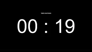 19 Seconds Countdown Timer
