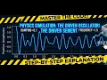 Simulating the Driven Damped Harmonic Oscillator From Physics to Python