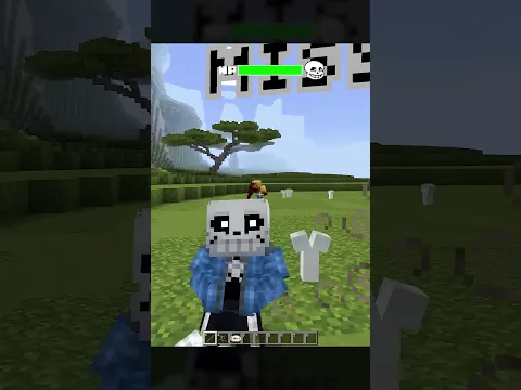 John Doe Fights Sans! | Minecraft Bedrock Edition