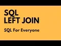 SQL For Everyone - Tutorial 30