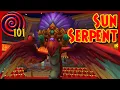 Wizard101 Sun Serpent Spell Animation