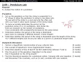 SPH4U Pendulum Lab At Home Lab Instruction