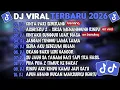 Lagu DJ TIKTOK TERBARU 2026🎵DJ CINTA DARI SEBERANG🎵DJ AISHITERU 2 ~ SIKSA MENANGGUNG RINDU🎵FULL ALBUM