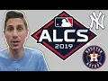 2019 MLB ALCS Predictions Yankees vs Astros Prediction