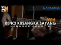 Lagu Benci Kusangka Sayang - Sonia | Karaoke Akustik (Nada Pria)