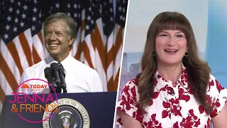 Ana Gasteyer on Jimmy Carter laughing at SNL impression of him