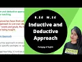 Inductive and Deductive Approach Pedagogy of English