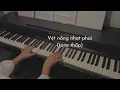 Lagu Vệt Nắng Nhạt Phai - Kai x Xưa Lâm (prod. Dylann) tone thấp  l Piano Cover