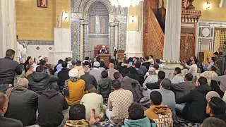 من مسجد الإمام الحسين الشيخ محمد ابوالعلا العتموني نجم برنامج دولة التلاوة خير من قلد الشيخ المنشاوي دندنها