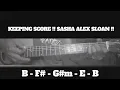 KEEPING SCORE !! SASHA ALEX SLOAN !! HOW TO PLAY CHORDS TUTORIAL GUITAR 