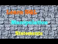 Statements Learn SQL Codecademy Manipulation