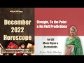 December 2022 Monthly Horoscope for 12 Ascendants and Moon Signs December 2022 Astrology Mohana