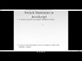 WT Wk 10 05 Switch Statement in JavaScript