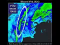 Complete radar loop of the 2026 nor easter