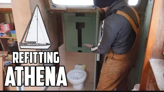 Sail Life – Holding tank, head & gimbaled stove – DIY sailboat refit