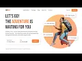 How To Build Landing Page Using HTML CSS And JavaScript