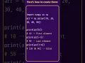 Indexing Slicing in NumPy arrays