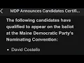 Maine Democrats announce 4 candidates announced to replace Graham Platner