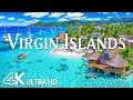 Virgin Islands 4K U - Crystal Blue Sea Trunk Bay Caribbean Dream Paradise Relaxing Music