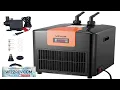 VEVOR Aquarium Chiller 110 Gallon 1 3 HP Water Chiller for Hydroponics Fast