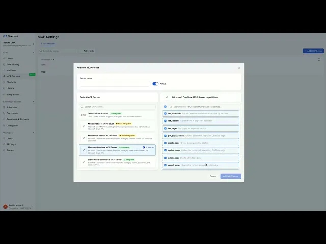 Thumbnail for OneNote MCP