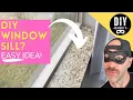 DIY Marble Stone Window Sill Moulding Idea Simple Beautiful Easy-to-Install Solution