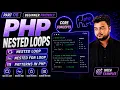 PHP Pattern Programs in Nested For Loop in PHP with Examples Part 08