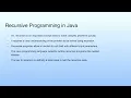 Long Summary Lecture 11 Java Static Scope Rule
