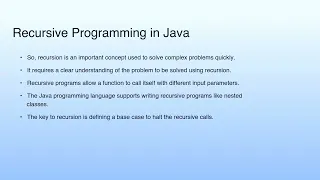 Long Summary Lecture 11 Java Static Scope Rule