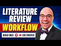 How to Do a Literature Review Build the System Once Use It Every Time