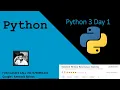 Python 3 for Network Engineers Day 1 Network Rhinos