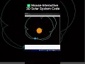 3D Solar System in Python Mouse-Controlled Orbit Simulation ThinkrBox