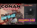 Conan Exiles Guide How To Get Gossamer Spiders Silk - Conan Silk Farming Gameplay