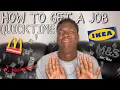 HOW TO GET A JOB AS A TEEN MY CV APPLYING INTERVIEWS MORE